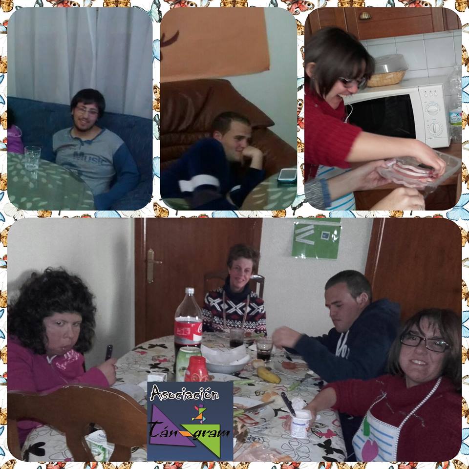Con estas fotos de nuestro Chic@s del Grupo 1 en el "Programa de Autonomía y Vida Independiente" damos por finalizado nuestro fin de semana. ------------------------ (Sábado día 12 De Marzo a las 20:30 os esperamos a todos en Gala para Pablo en el "Teatro Carolina Coronado")